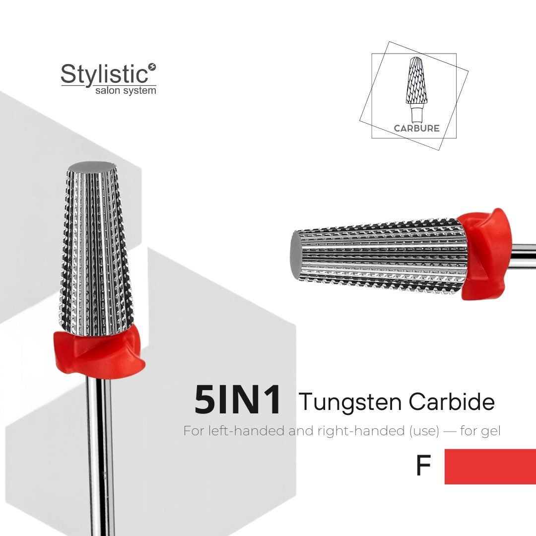 STYLISTIC FREZ F/5in1 RED TUNGSTEN CARBIDE