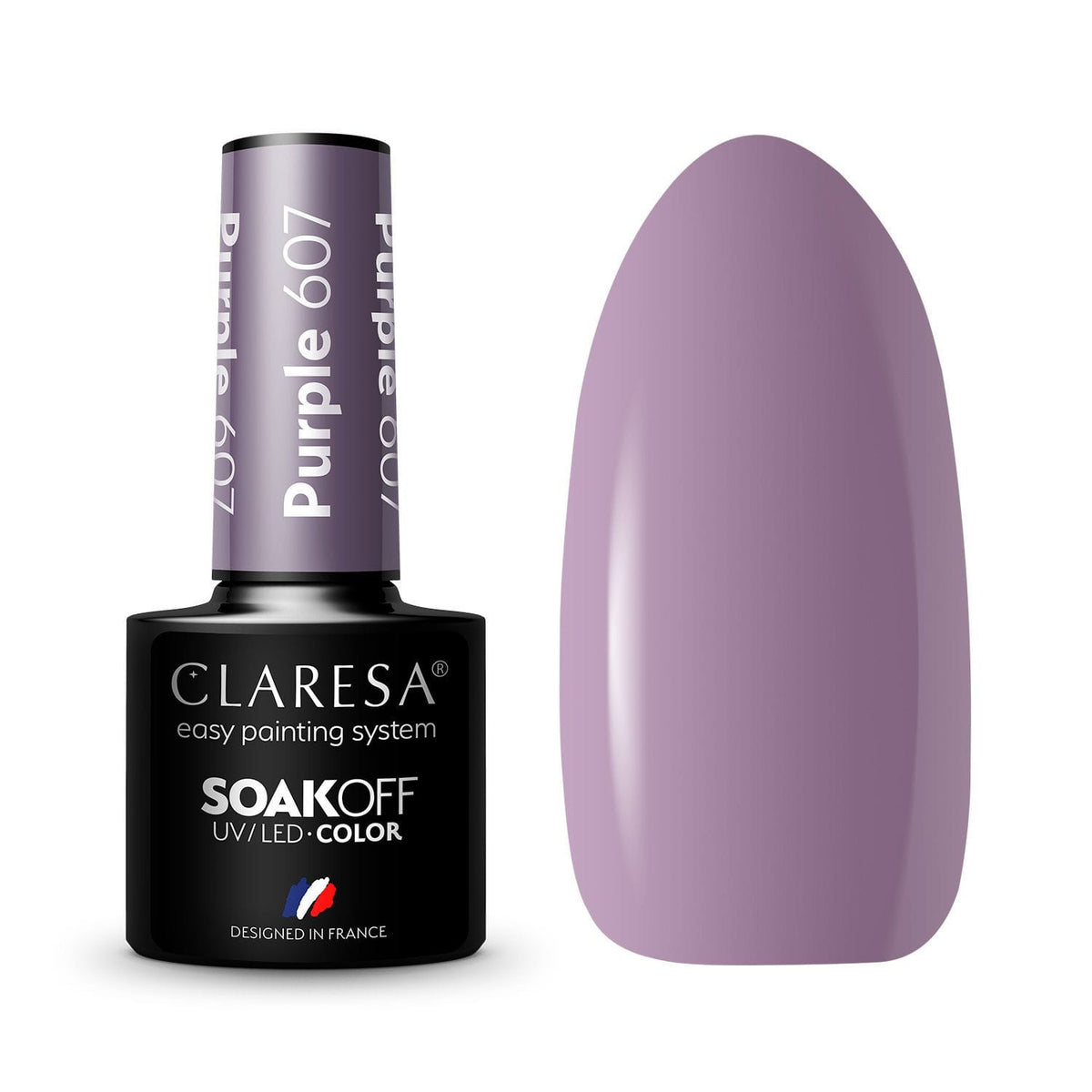 Claresa Vernis Hybride PURPLE 607 -5g