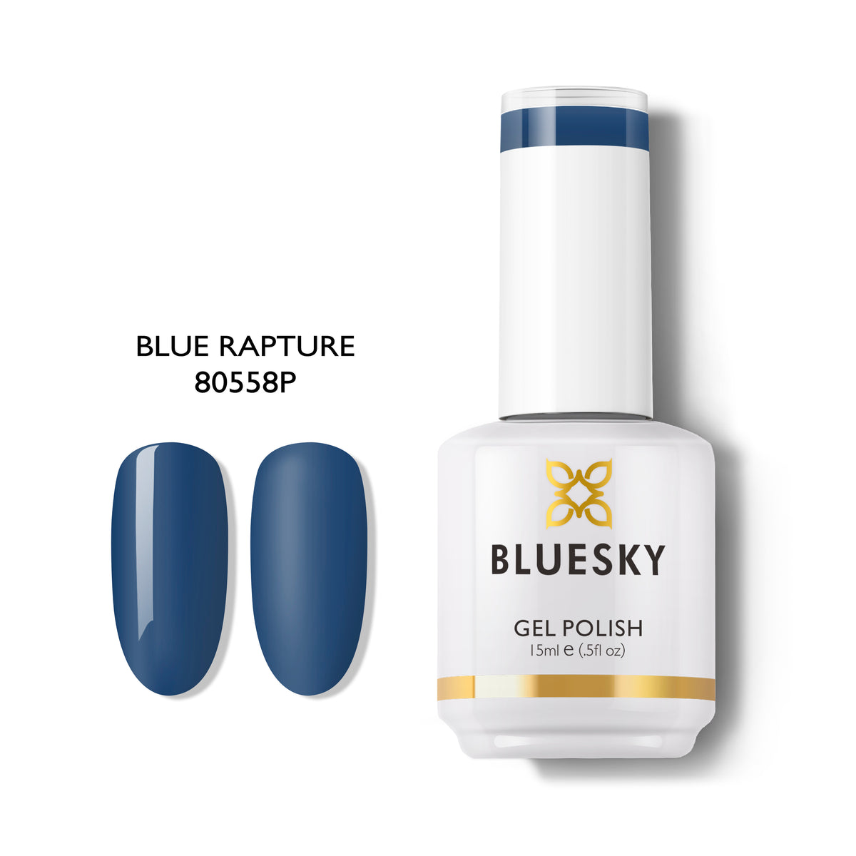 Bluesky Gel Polish -BLUE RAPTURE - 80558P 15ML