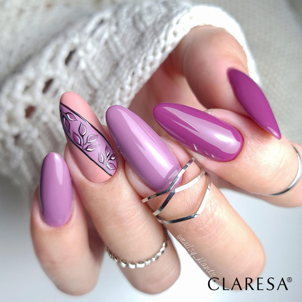 Claresa Vernis Hybride PURPLE 615 -5g