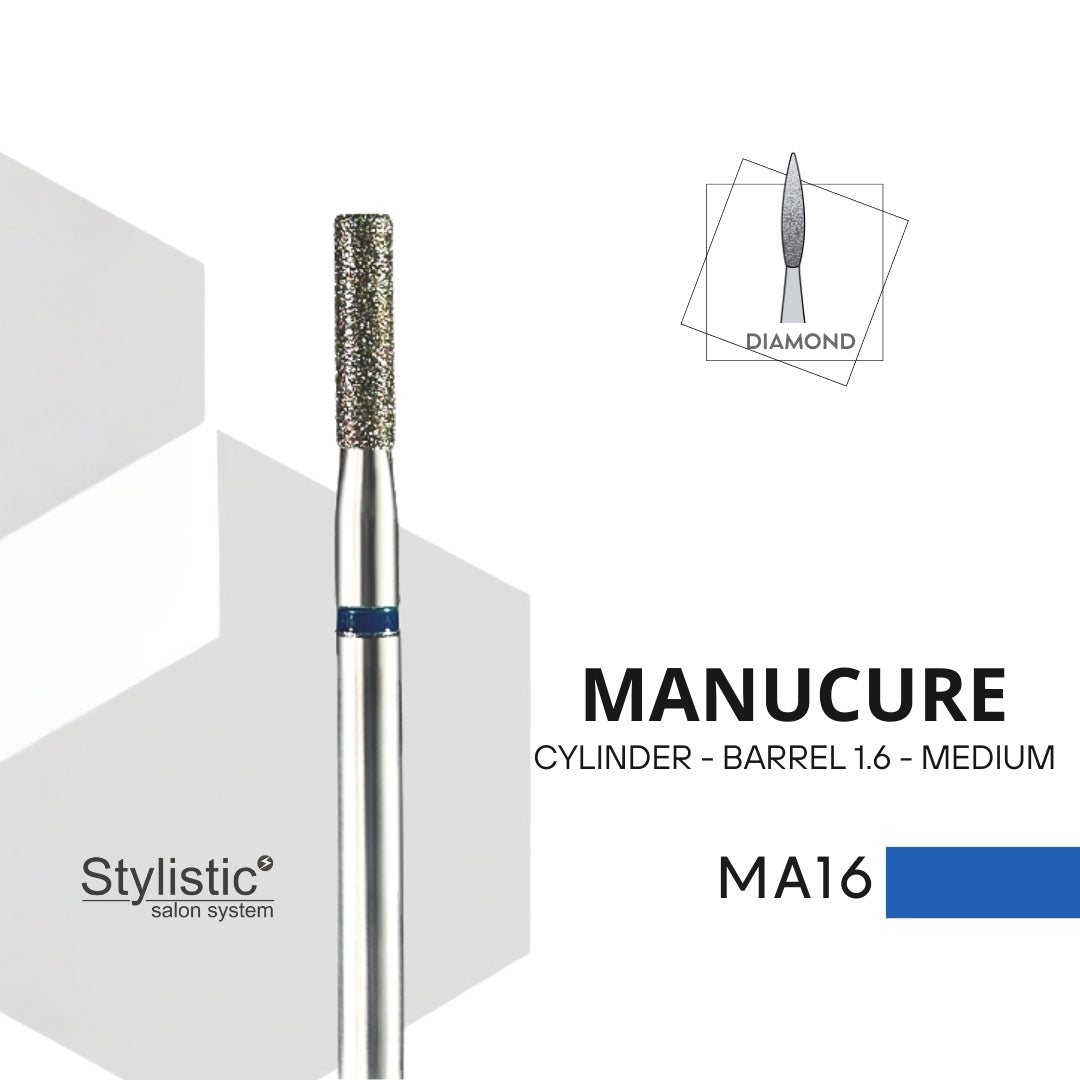 EMBOUT DIAMANT MA16 CYLINDER - BARREL 1.6 - Medium