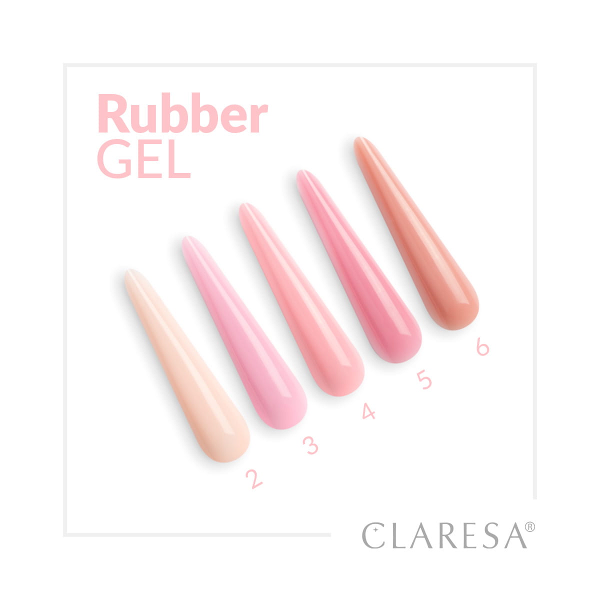 CLARESA RUBBER GEL 2 45 g