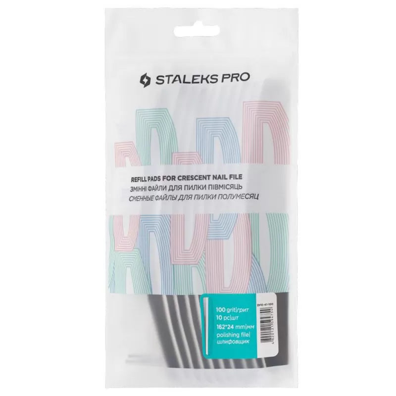 Limes pour Base Staleks Pro DFE-41-100 Expert 41 (grain 100), 10 pièces (DFE-41-100)