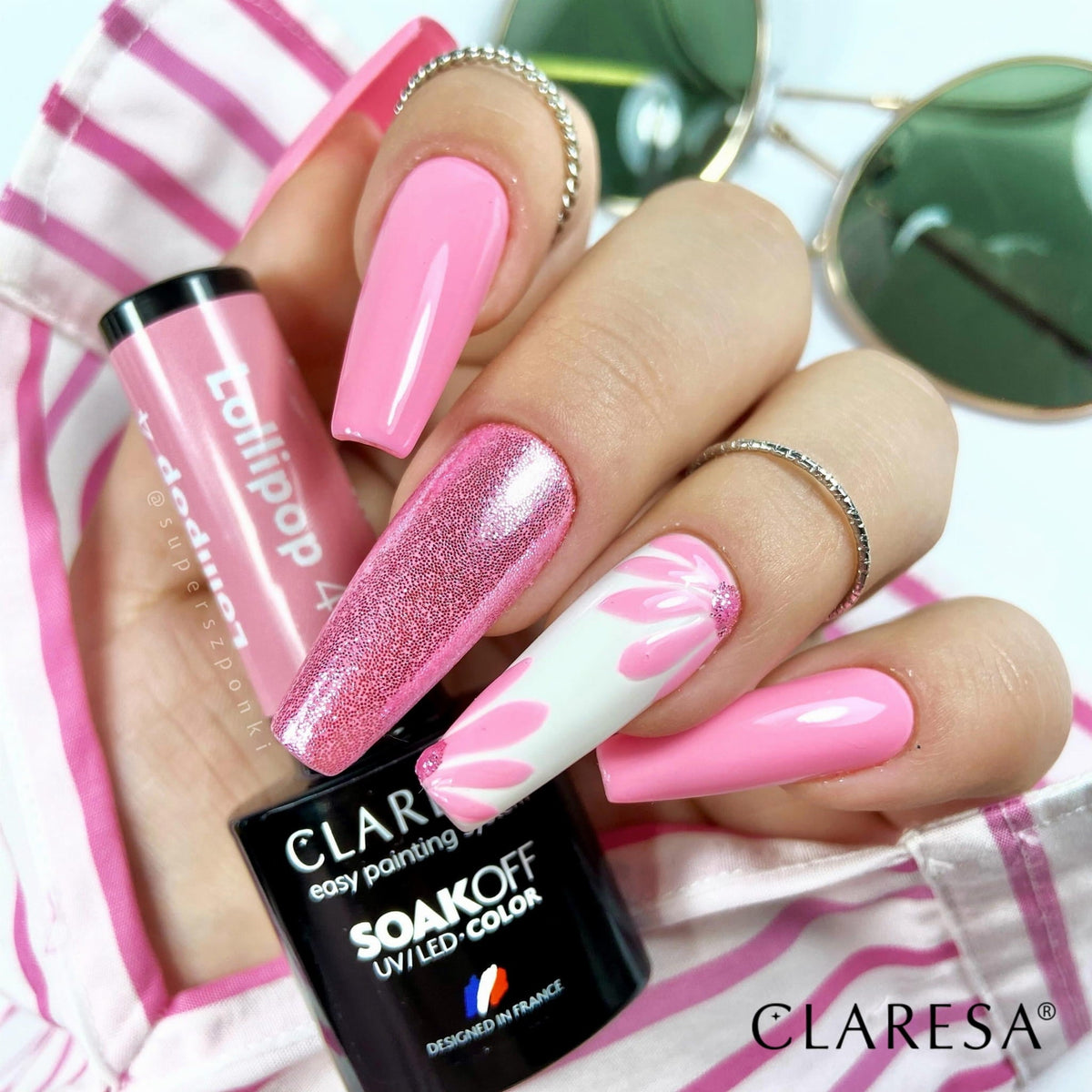 CLARESA Vernis à ongles hybride LOLLIPOP 4 -5g