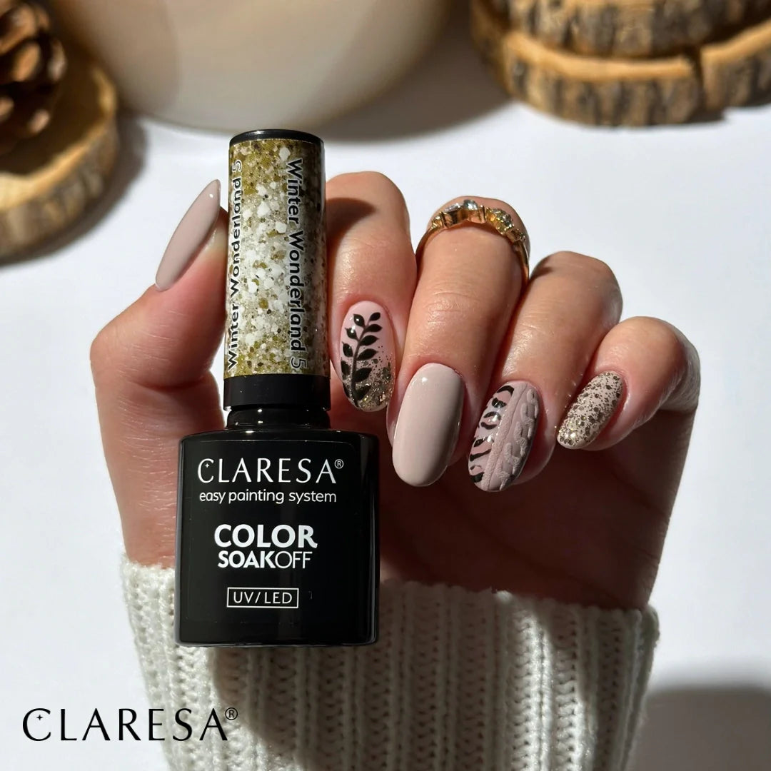 CLARESA LAKIER HYBRYDOWY WINTER WONDERLAND 5 5 g