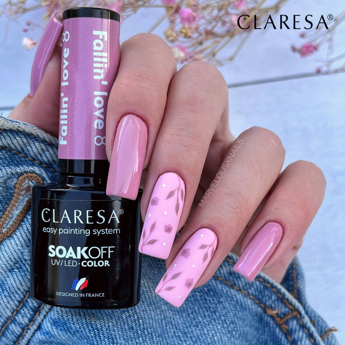 Claresa Vernis Hybride FALLIN LOVE 7 -5g