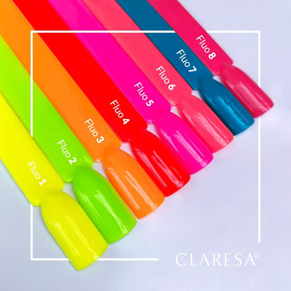 CLARESA vernis hybride fluo 8 -5g