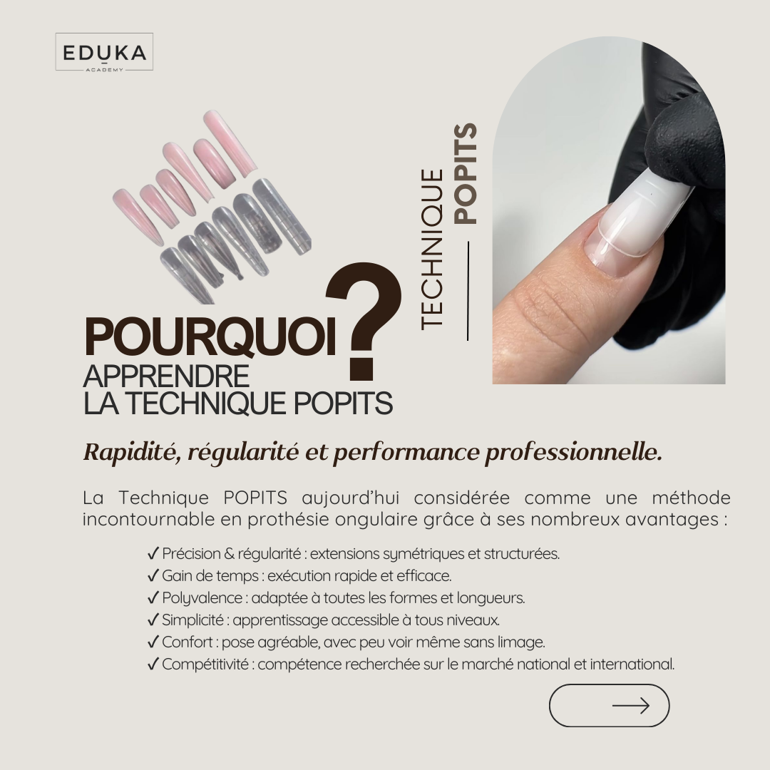 FORMATION DE BASE PROTHÉSISTE ONGULAIRE "Techniques Russes"