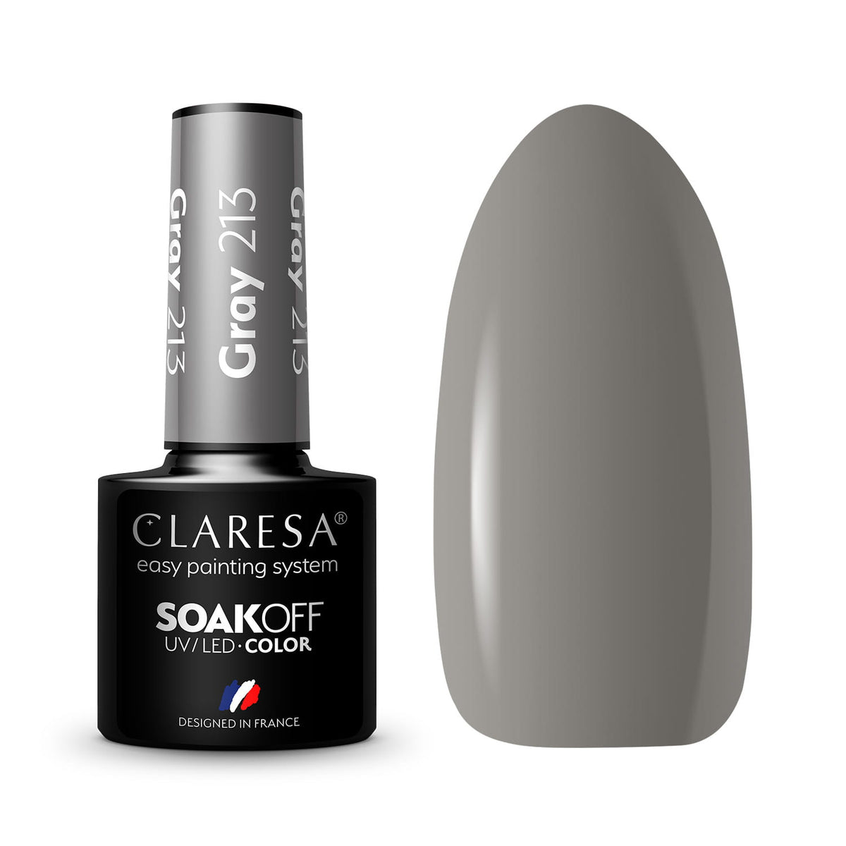 Claresa Vernis Hybride GRAY 213 -5g-W