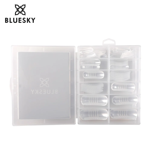 PEDI- MANI DUAL FORM TIPS LARGE BLUESKY