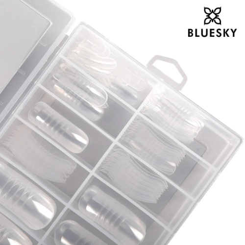 PEDI- MANI DUAL FORM TIPS LARGE BLUESKY