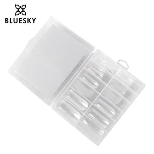 PEDI- MANI DUAL FORM TIPS LARGE BLUESKY