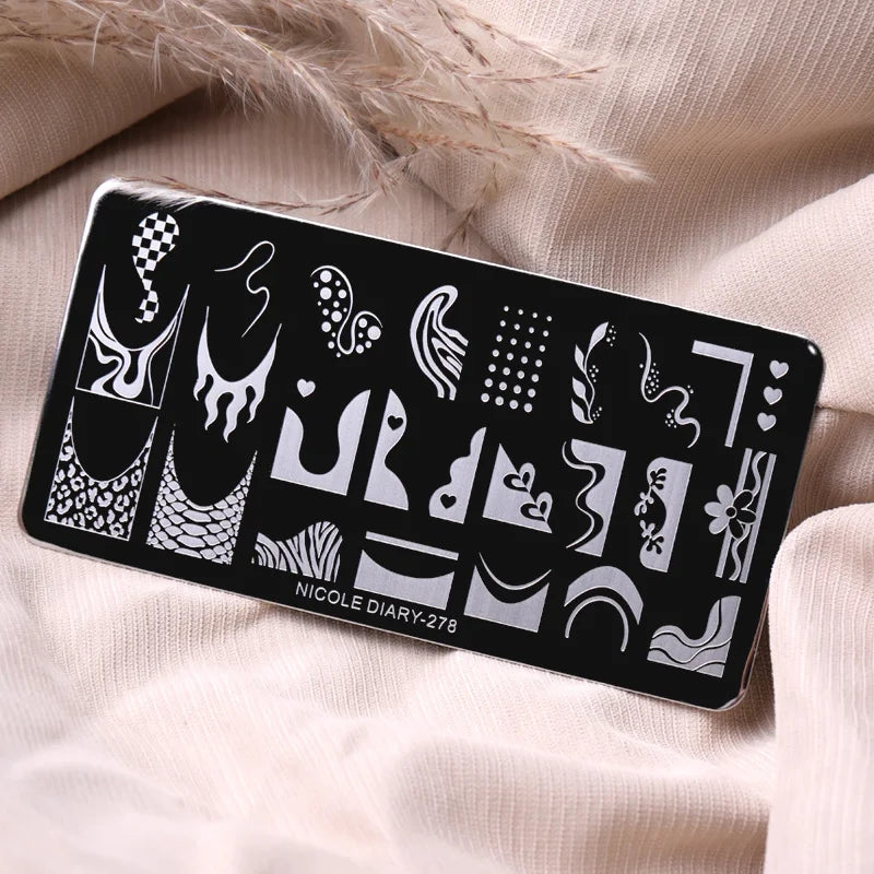 STAMPING FRENCH A - NICOLE 278