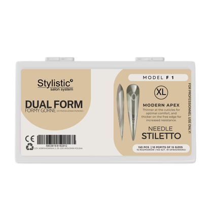STYLISTIC DUAL FORM SLIM  NEEDLE STILETTO F1- XL  150PCS