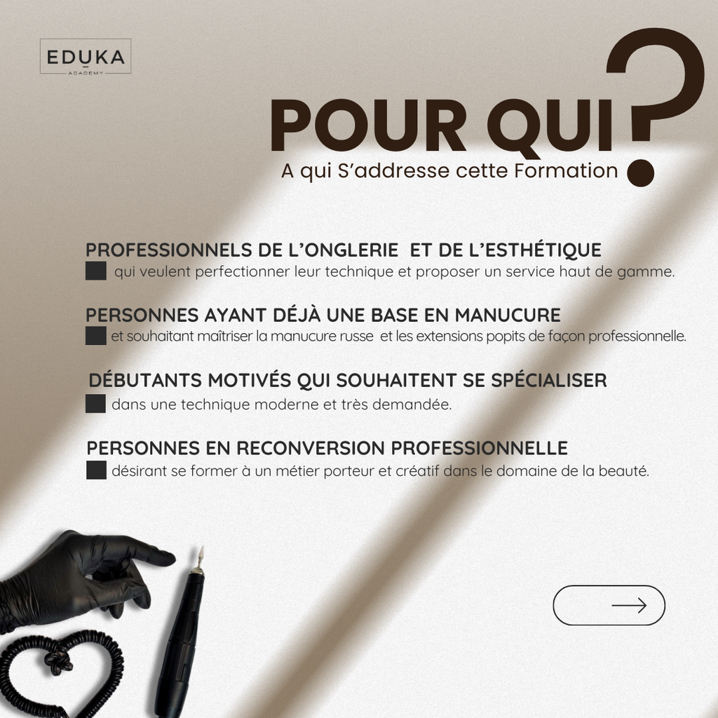 FORMATION DE BASE MACRO MANUCURE RUSSE