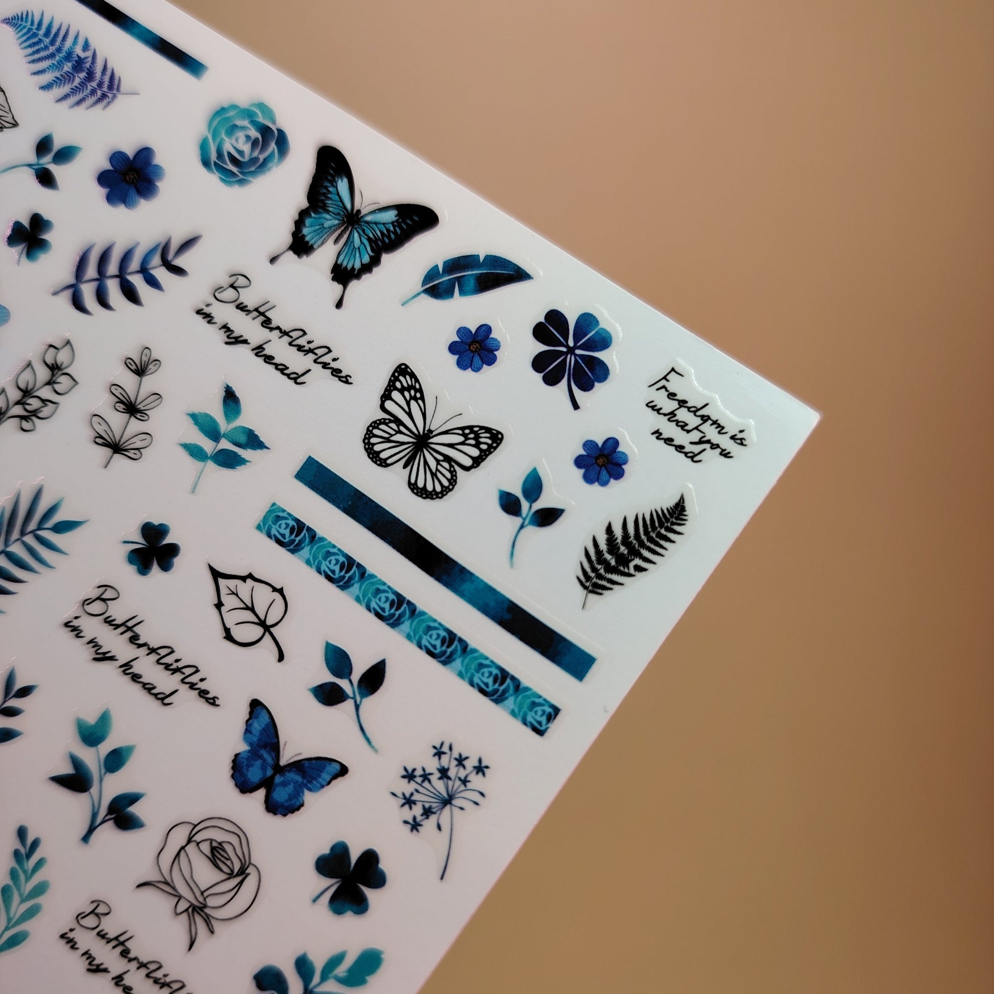 3D NAIL ART STICKER F819