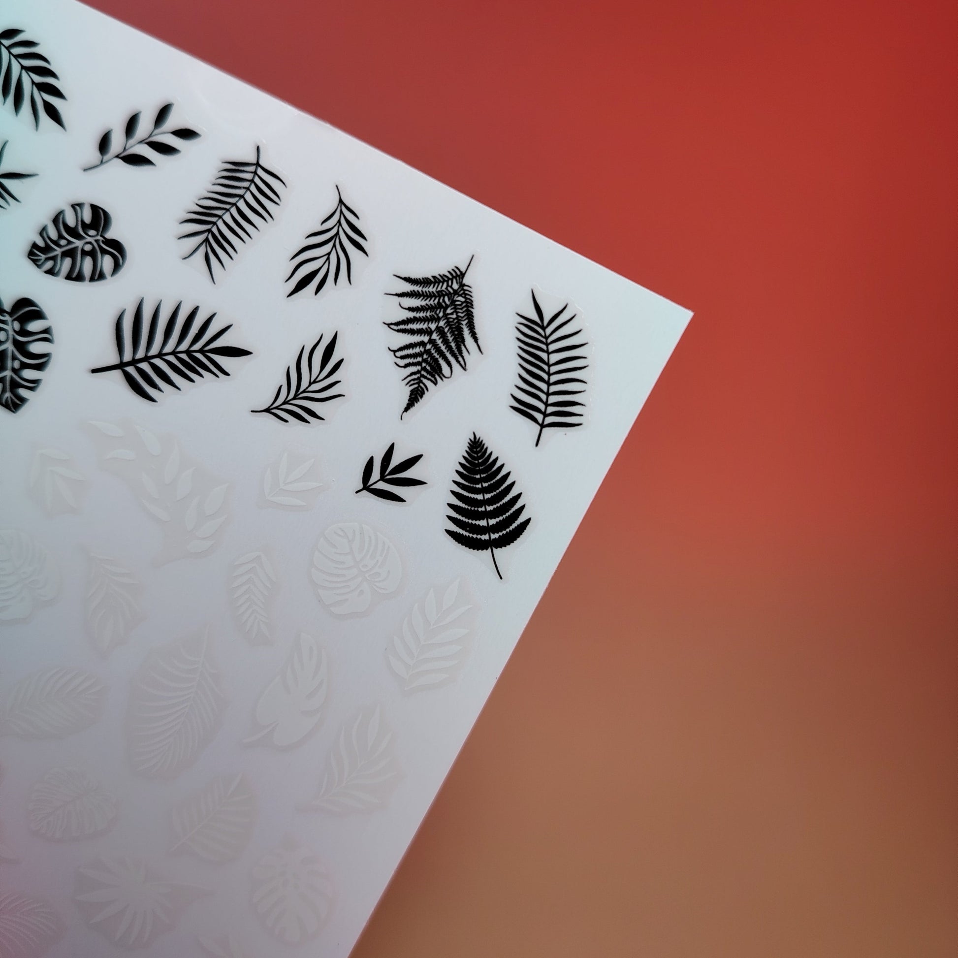 3D NAIL ART STICKER F564