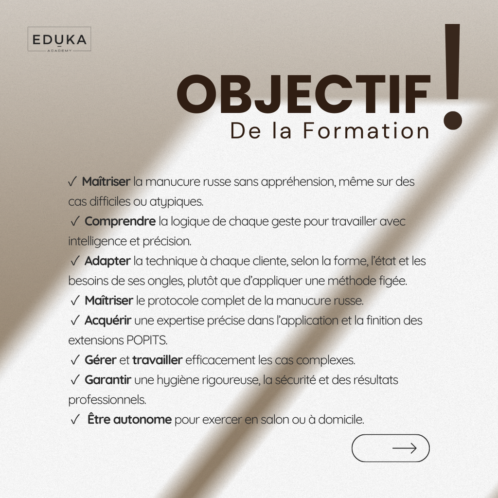 FORMATION DE BASE PROTHÉSISTE ONGULAIRE "Techniques Russes"