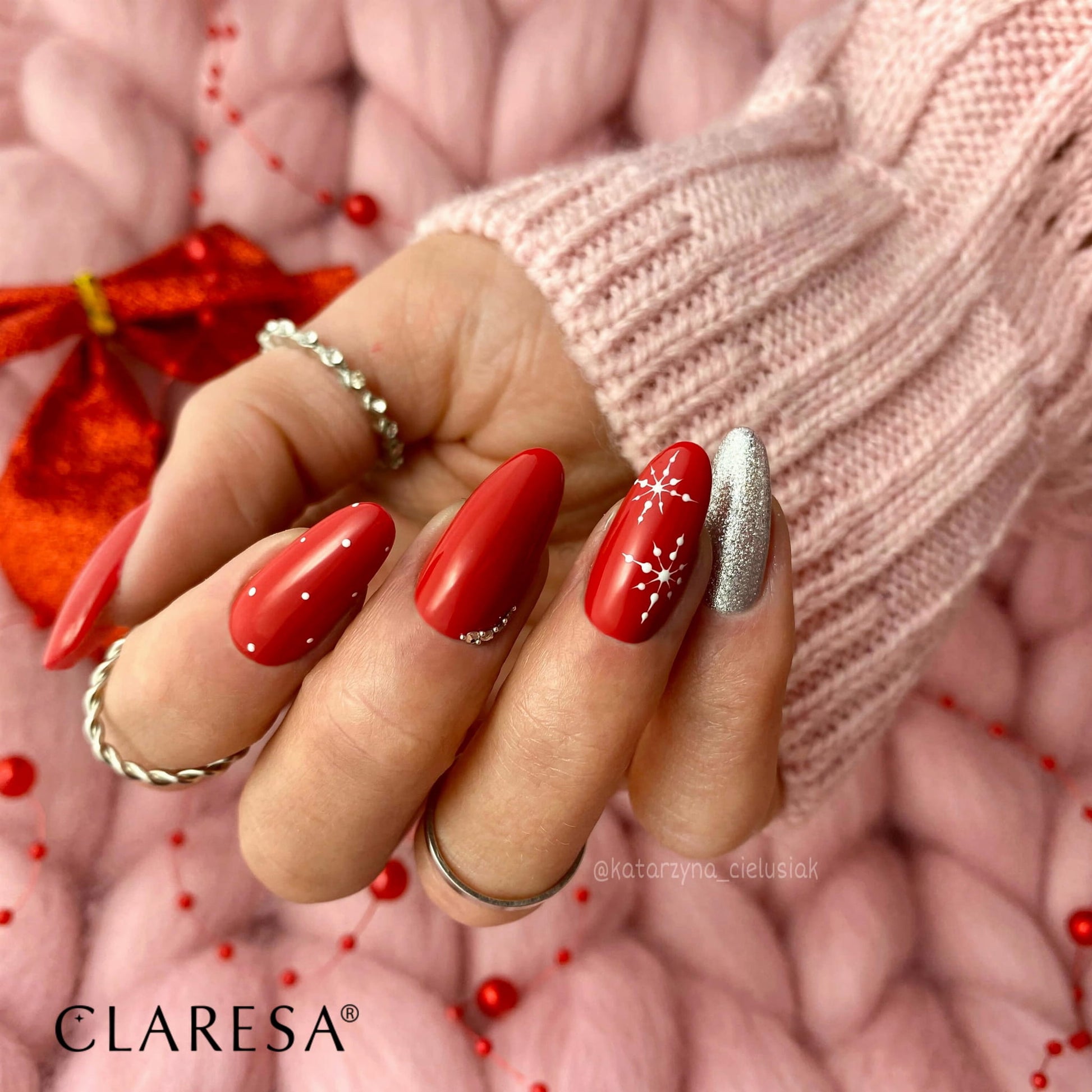 Claresa Vernis Hybride RED 412 -5g
