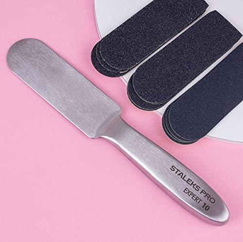 Pack de recharge de limes adhésives pour base métallique de pédicure EXPERT 10, 80 grits (30 pcs)