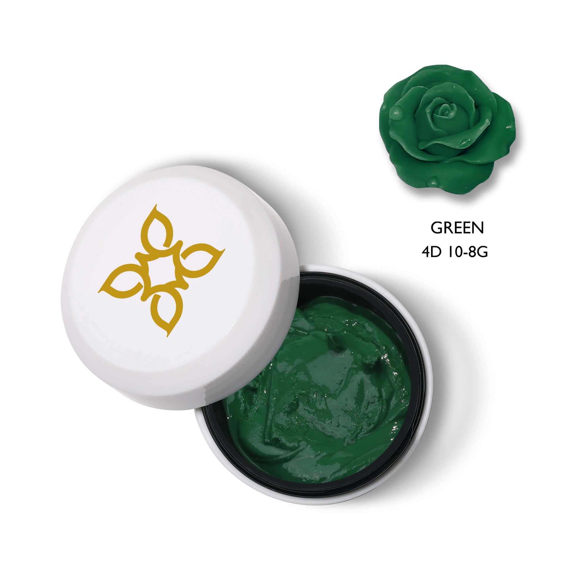 Nail art | Gel 4D | Green 10