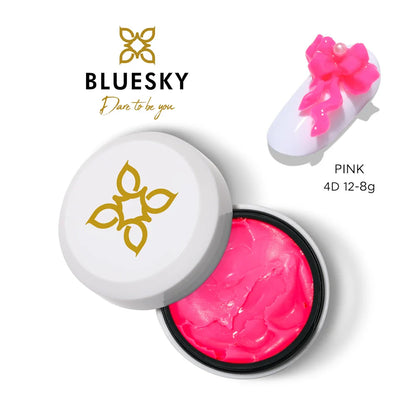 Nail art | Gel 4D | Pink 12