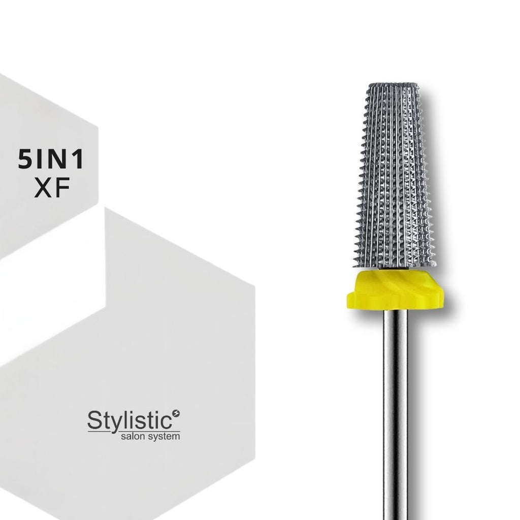 STYLISTIC FREZ XF/5in1 YELLOW TUNGSTEN CARBIDE
