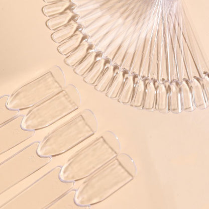 NUANCIERS CARRÉ 50PCS S TRANSPARENT