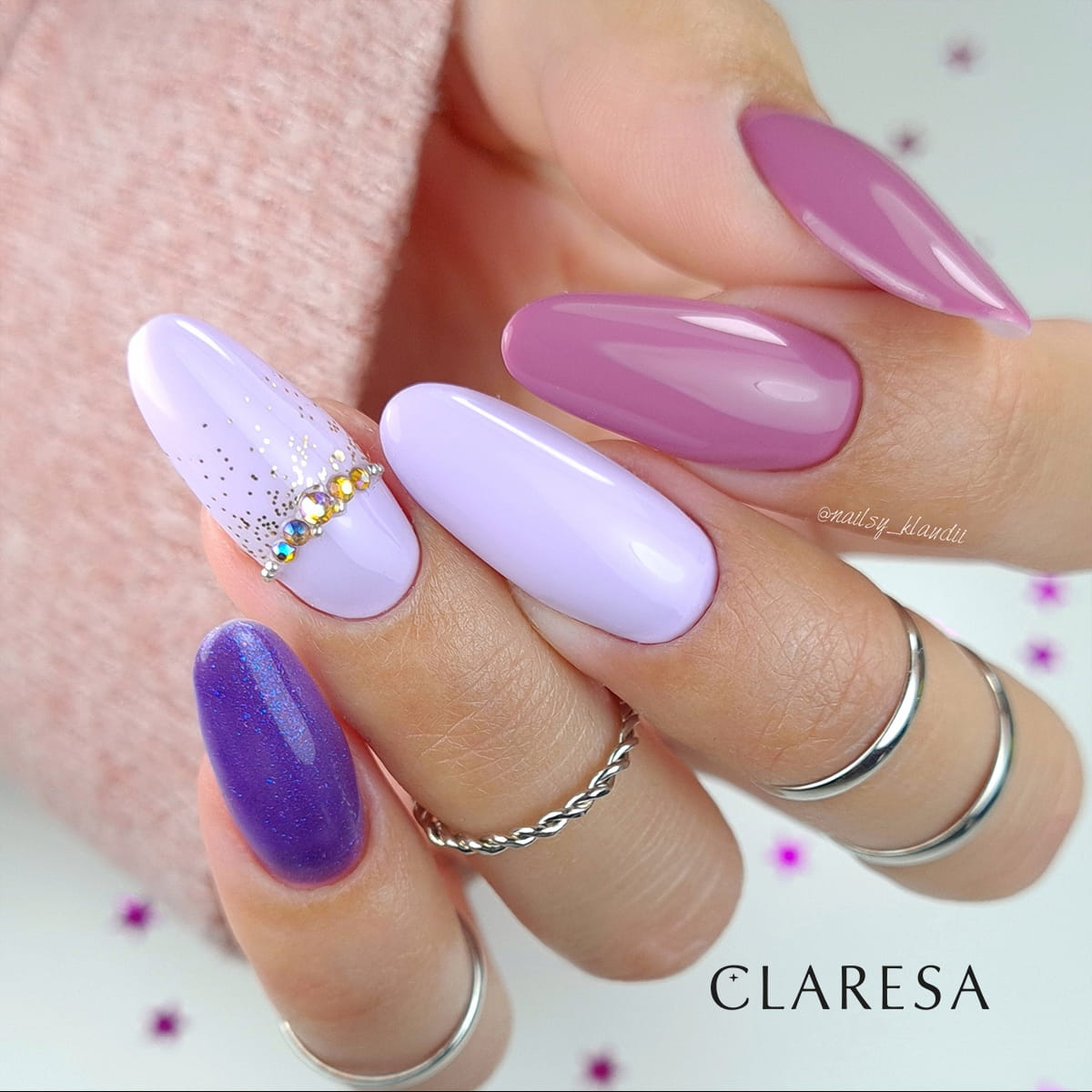 Claresa Vernis Hybride PURPLE 613 -5g
