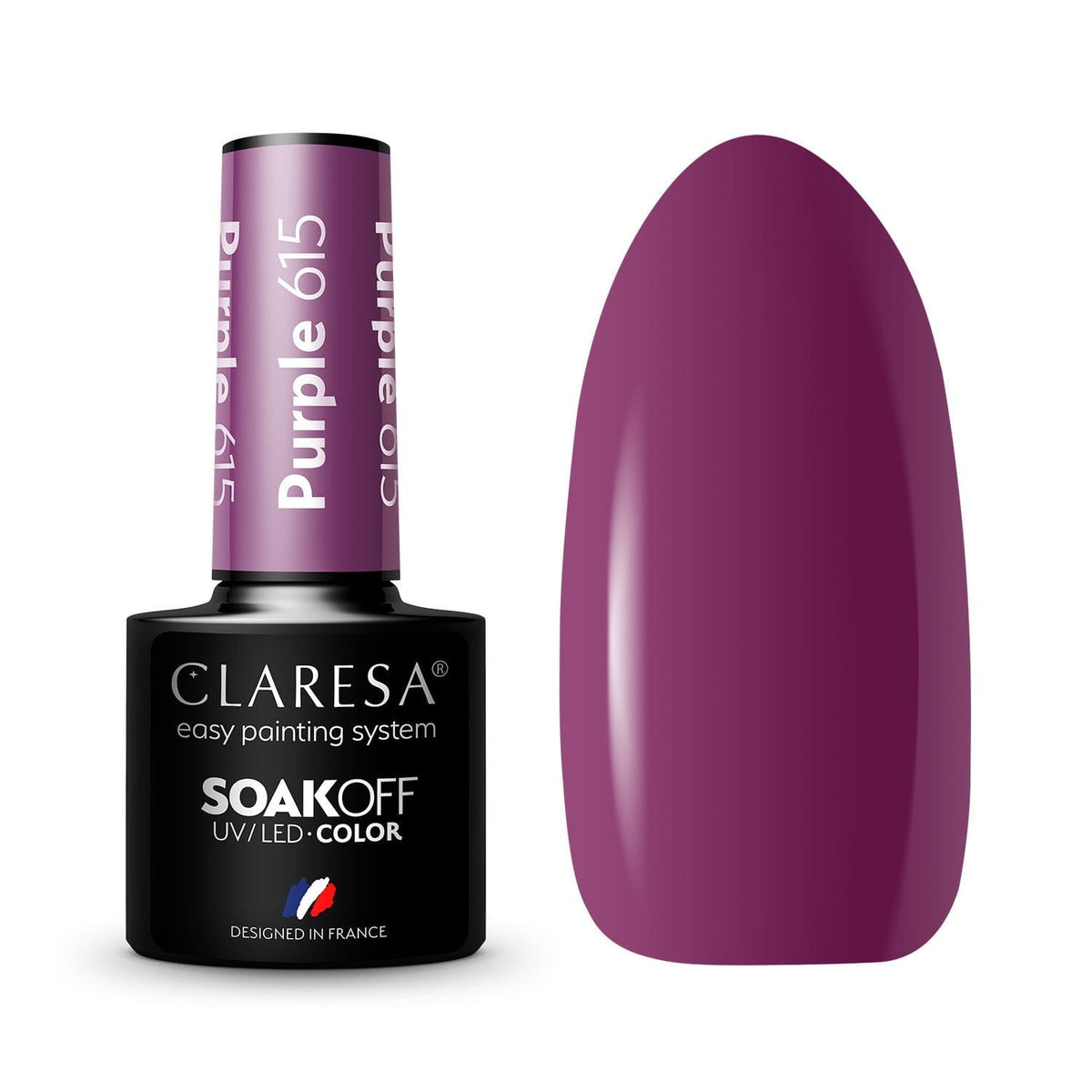 Claresa Vernis Hybride PURPLE 615 -5g