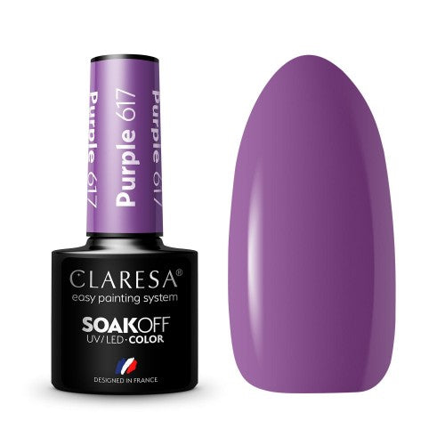 Claresa Vernis Hybride PURPLE 617 -5g