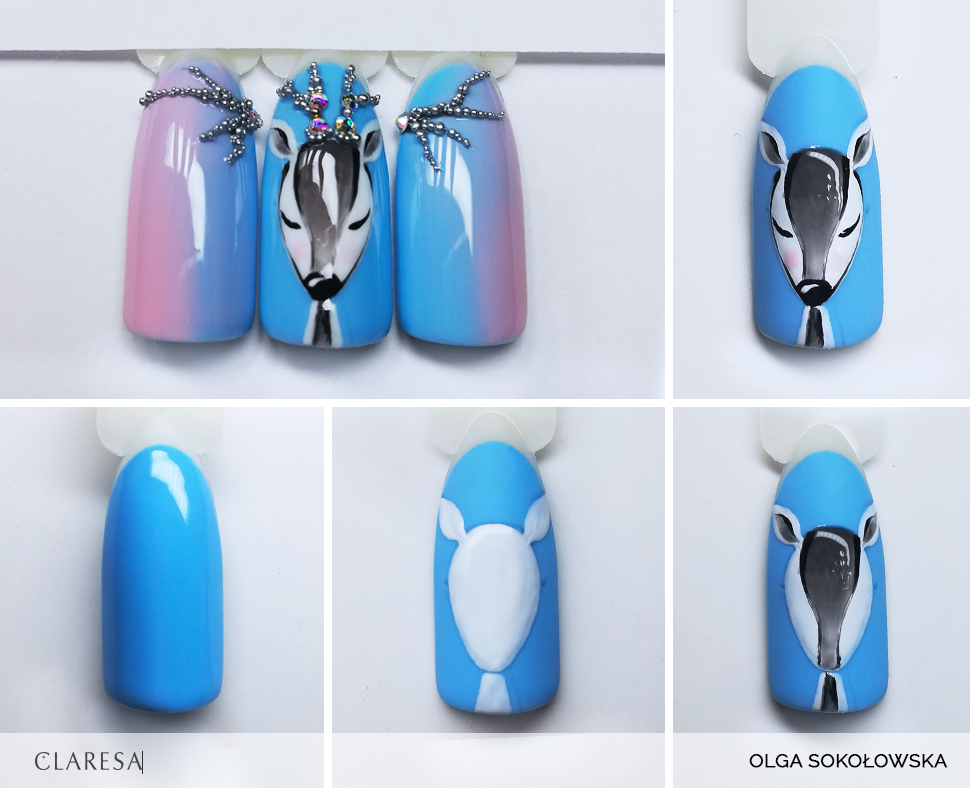Claresa Vernis Hybride BLUE 702 -5g