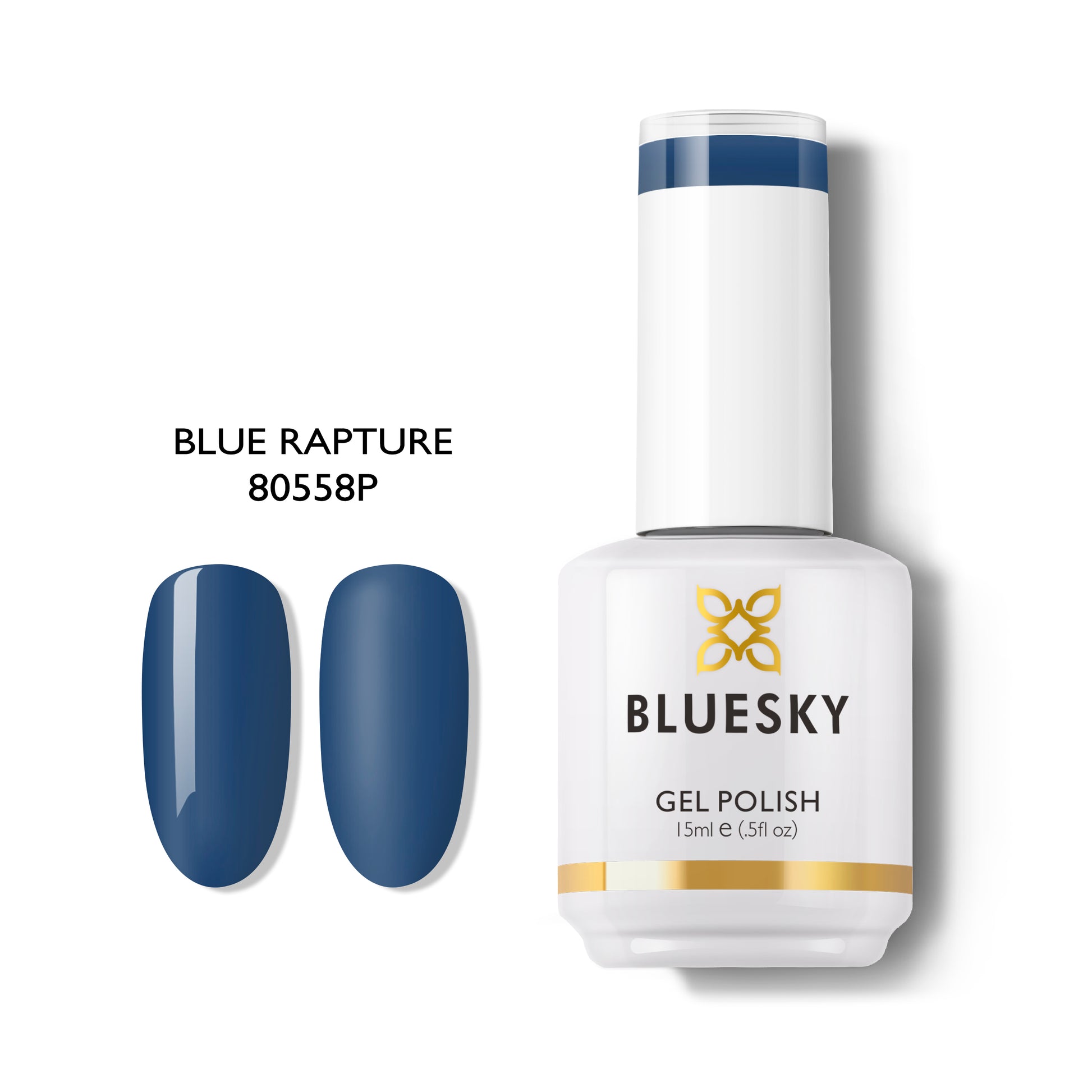 Bluesky Gel Polish -BLUE RAPTURE - 80558P  15ML