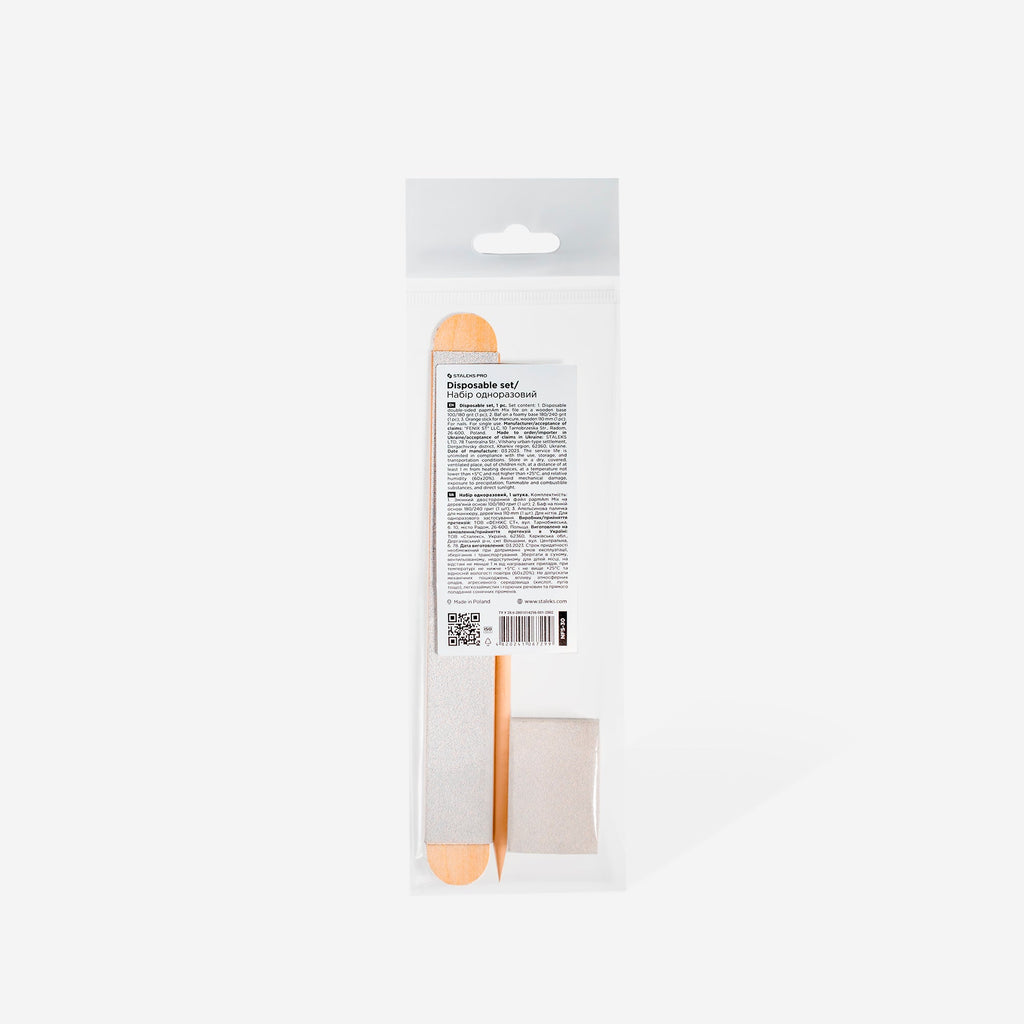 KIT MANUCURE JETABLE STALEKS PRO