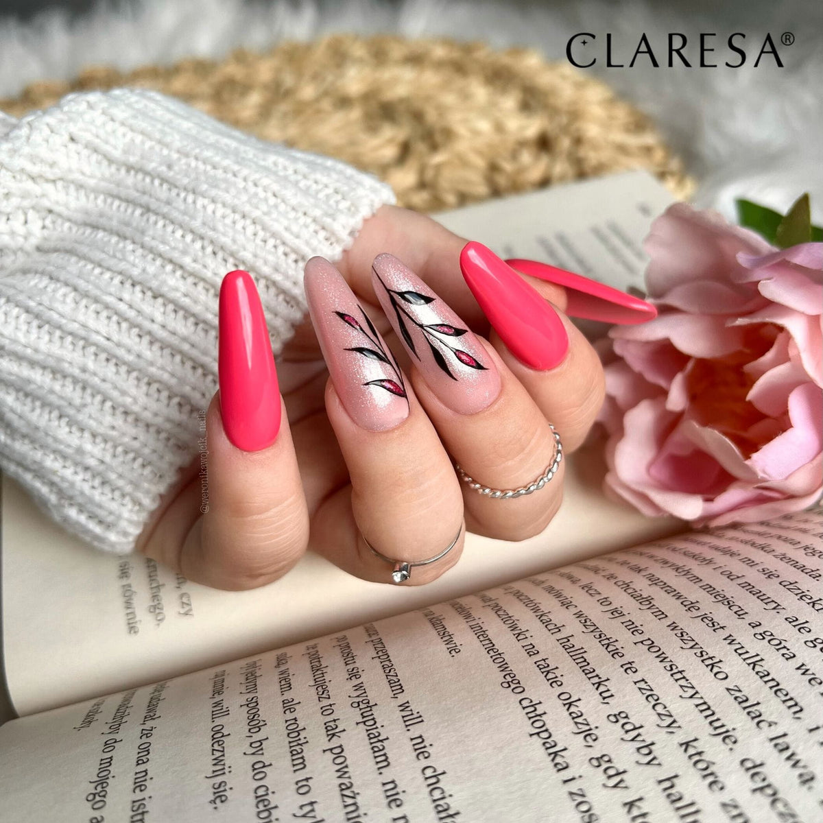 CLARESA vernis hybride fluo 8 -5g
