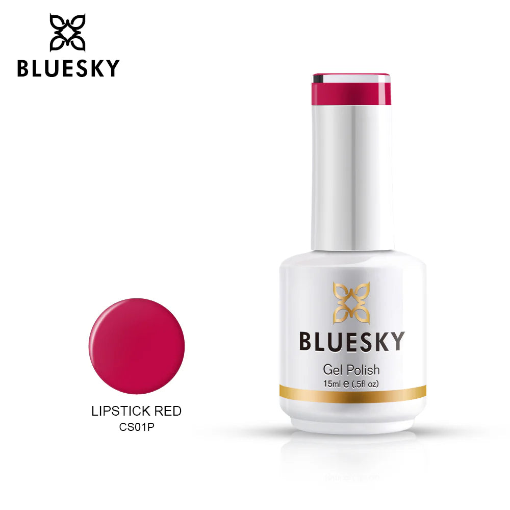 Bluesky Gel Polish - LIPSTICK RED - CS01 15ml