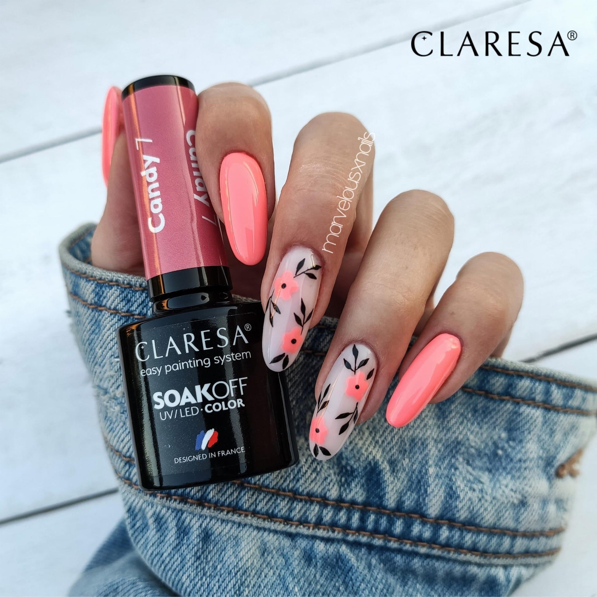 CLARESA VERNIS HYBRIDE CANDY 7 -5g