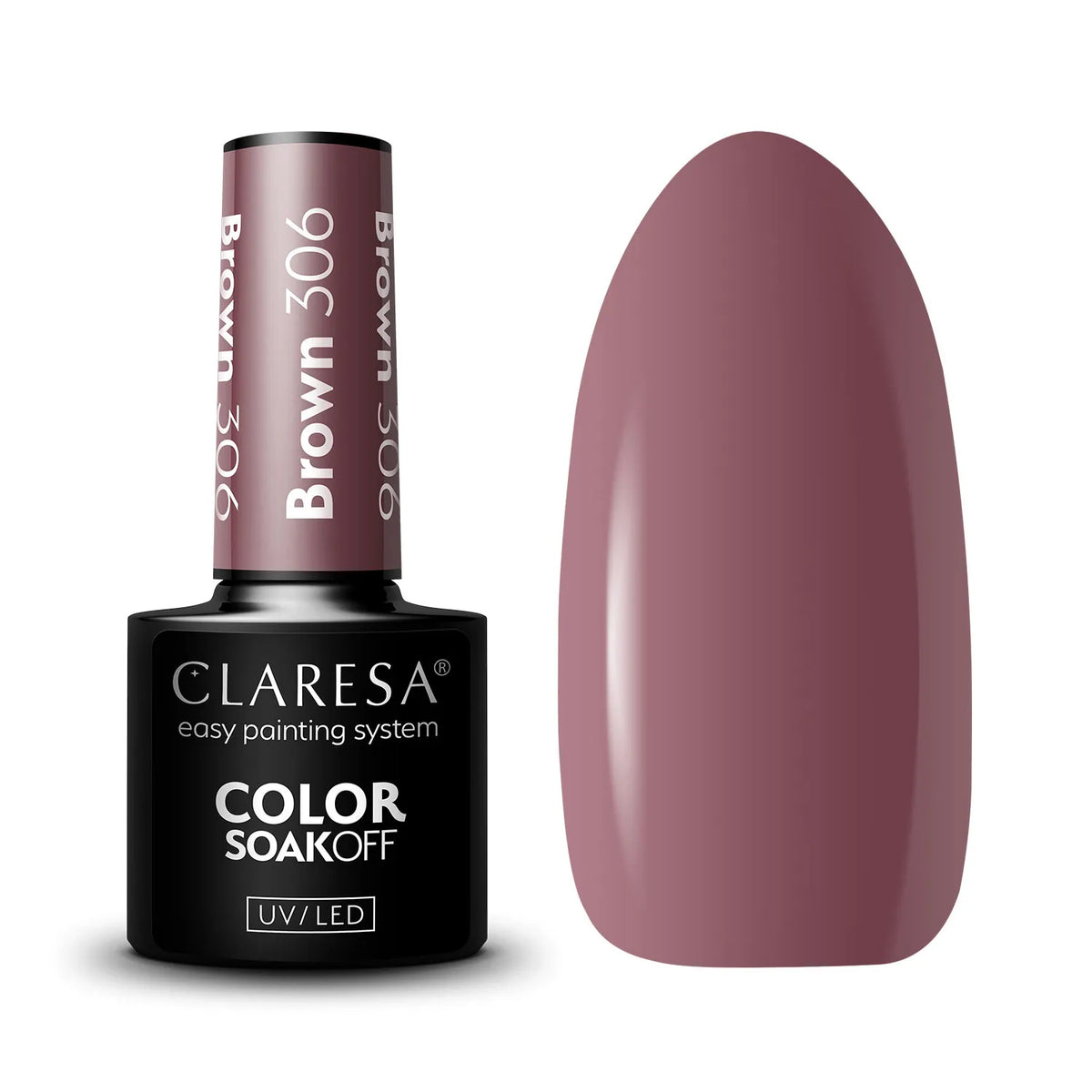 Claresa Vernis Hybride BROWN 306 -5g