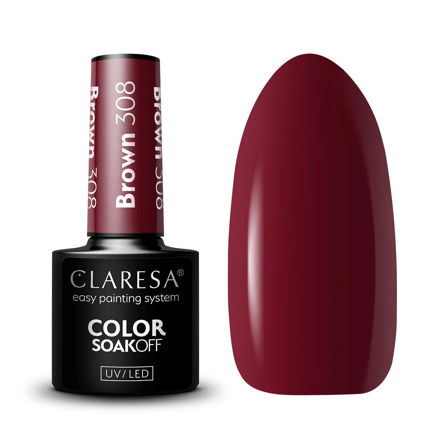 Claresa Vernis Hybride BROWN 308 -5g
