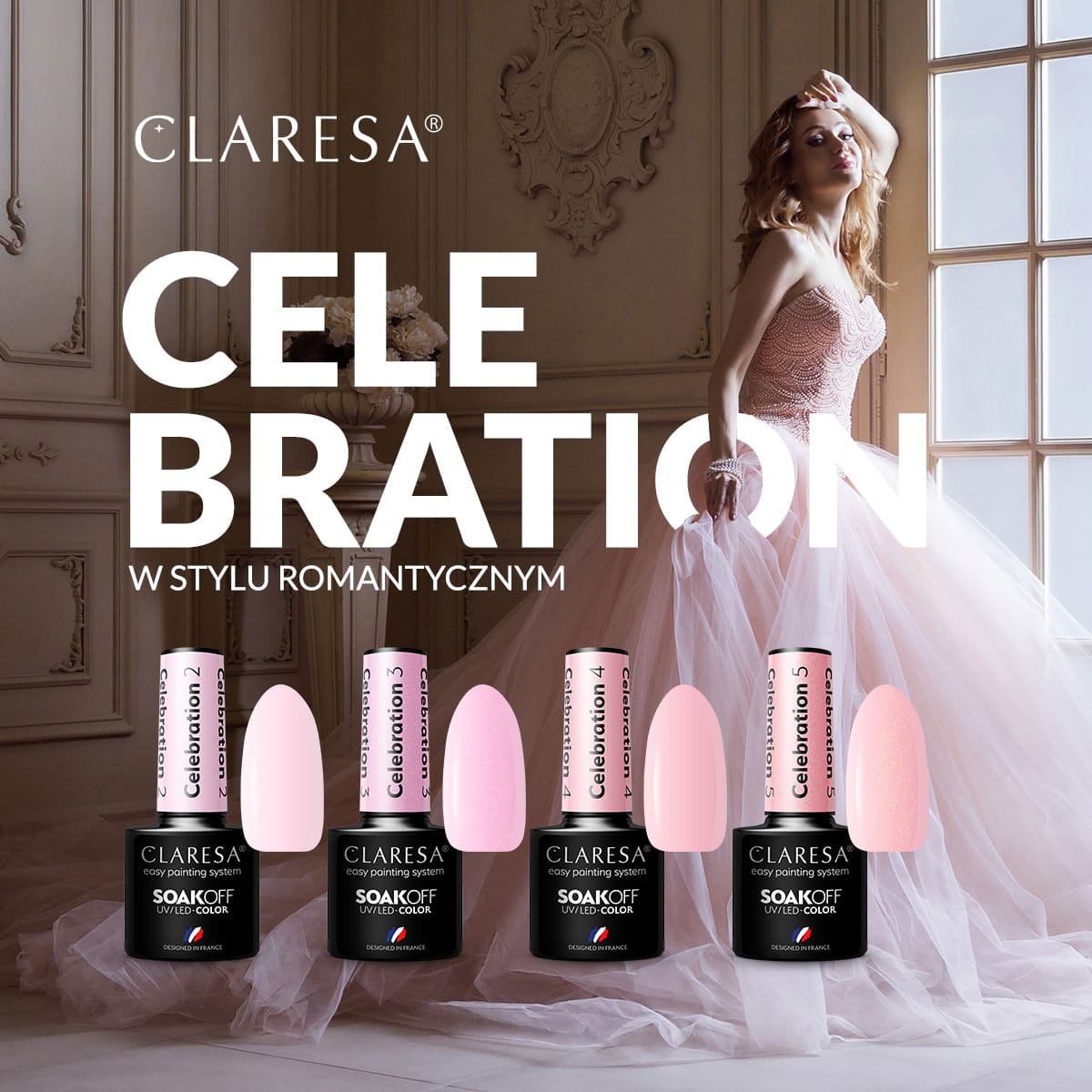 Claresa Vernis Hybride CELEBRATION 5 -5g