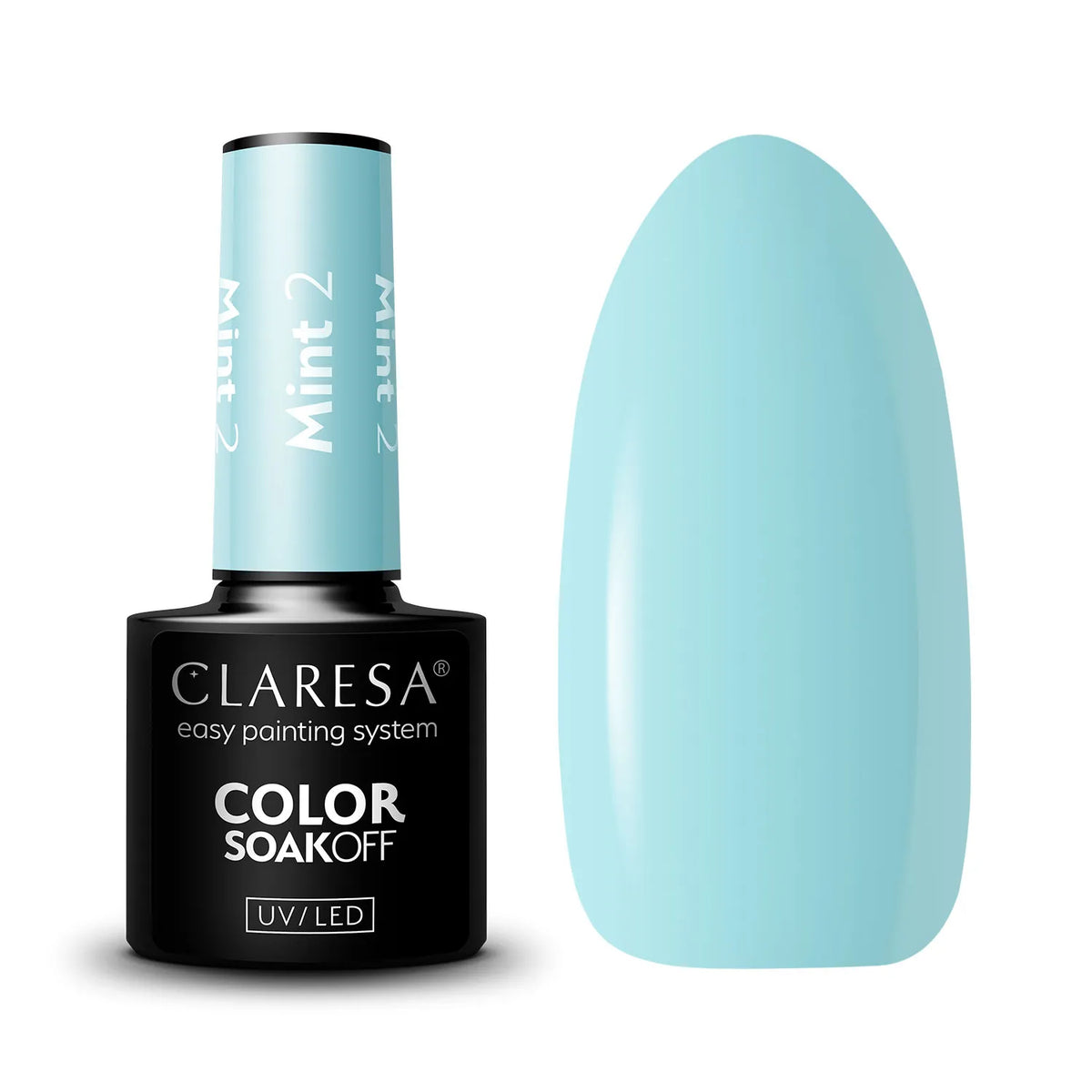 CLARESA Vernis à ongles hybride MINT 2 -5g