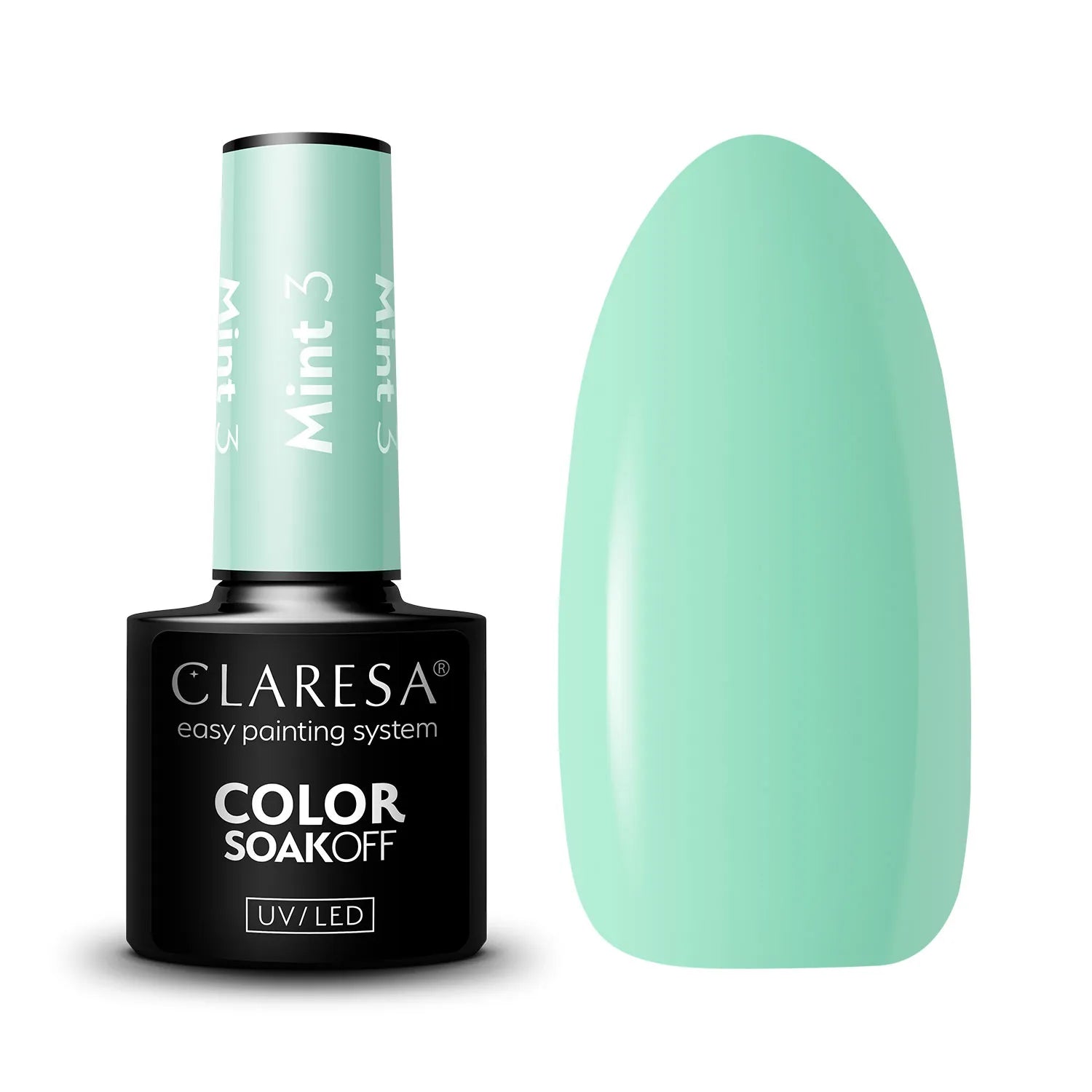 CLARESA Vernis à ongles hybride MINT 3 -5g