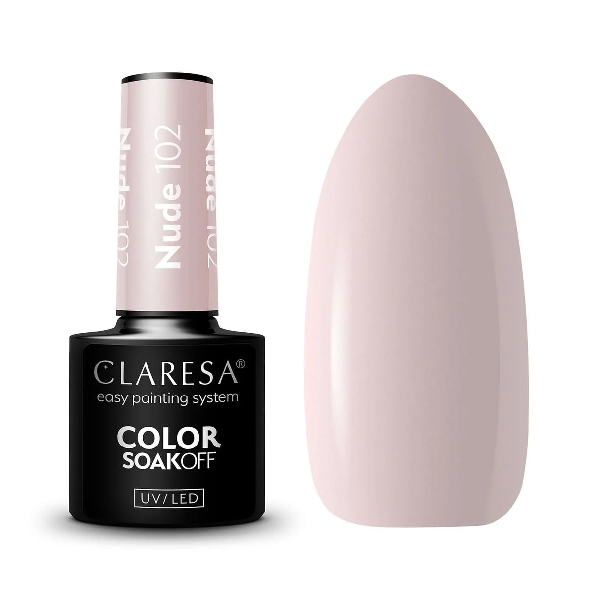 Claresa Vernis Hybride NUDE 102 -5g