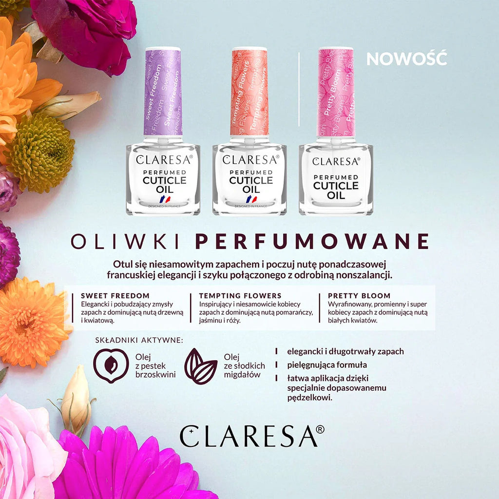Claresa Cuticle Oil PRETTY BLOOM 5 ml