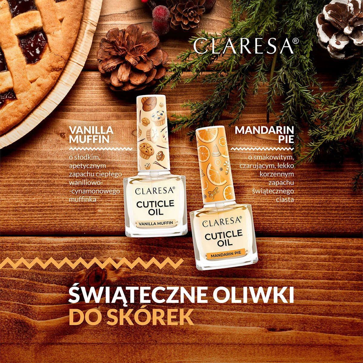 Claresa Huile VANILLA 1szt