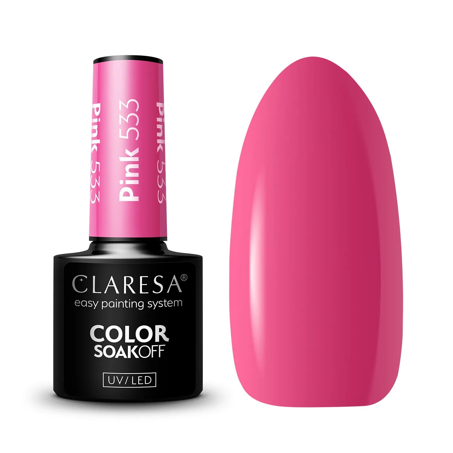 Claresa Vernis Hybride PINK 533 -5g