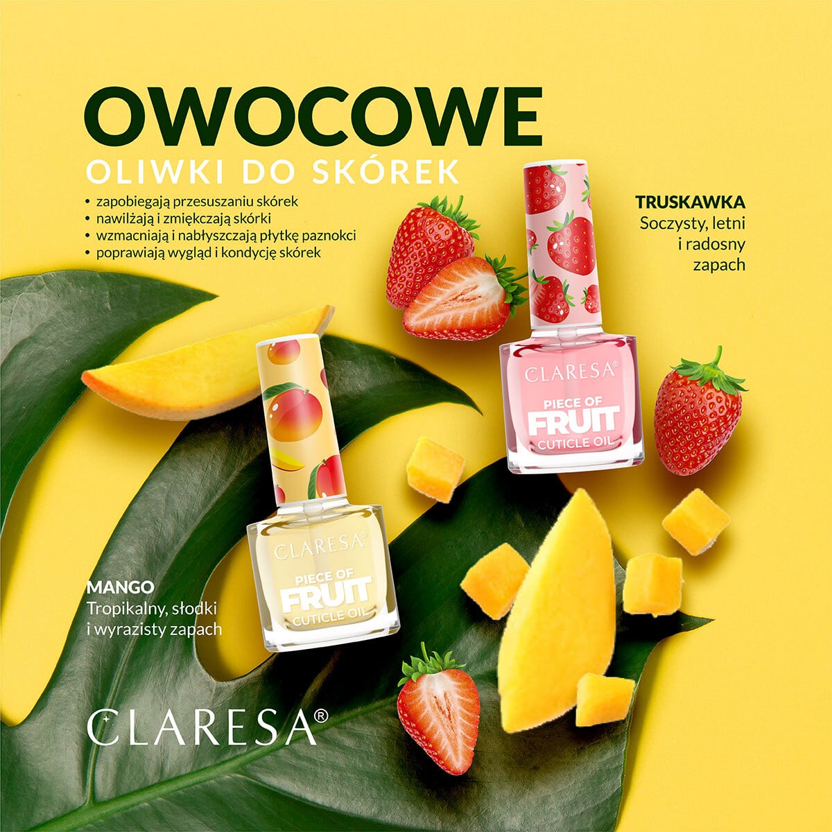 Claresa Piece of Fruit Huile de cuticule Mango
