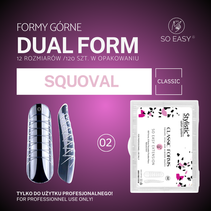 STYLISTIC DUAL FORM CLASSIC SQUOVAL 02