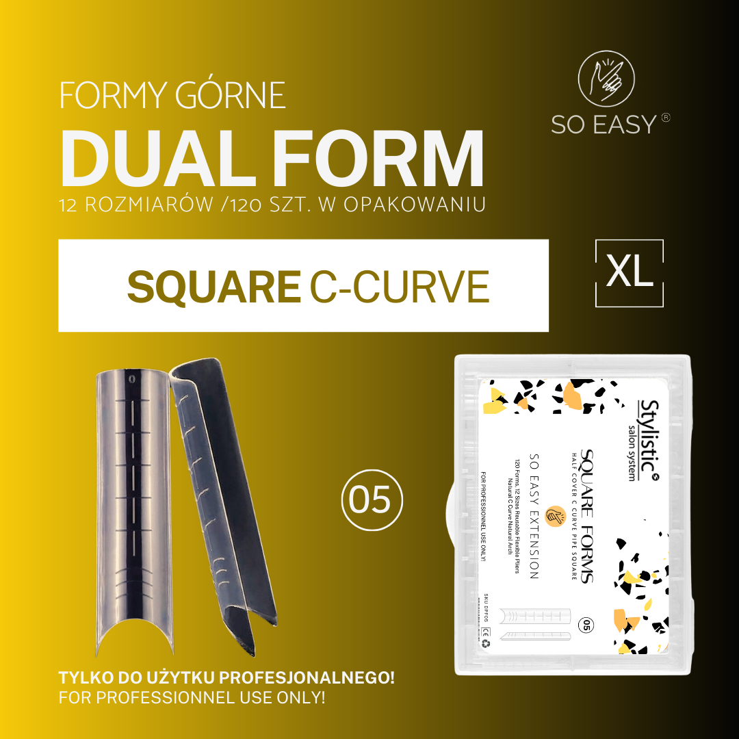 STYLISTIC DUAL FORM HALF SQUARE XL 05