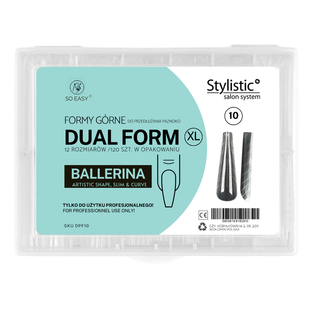 STYLISTIC DUAL FORM BALLERINA C-CURVE- XL 10